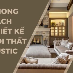 Phong cách thiết kế nội thất rustic